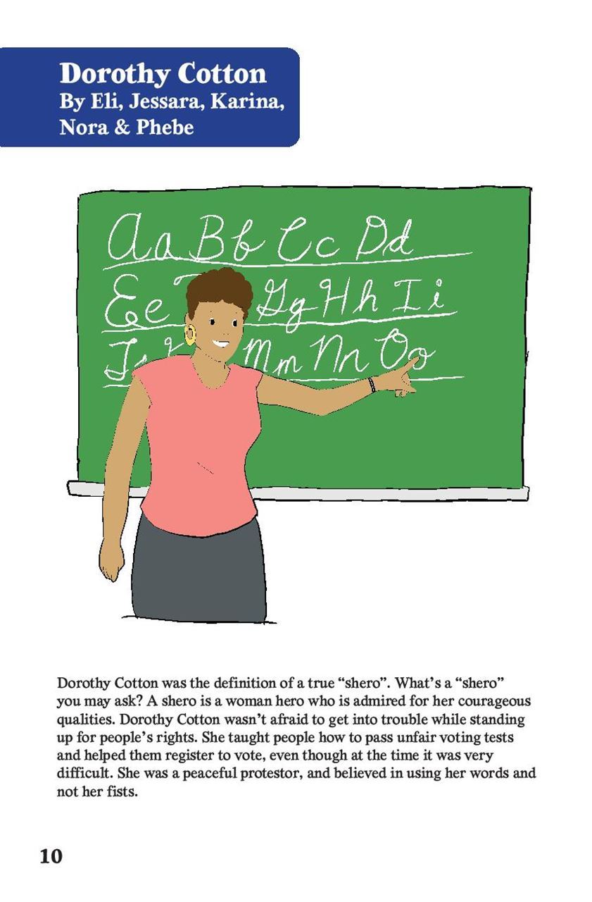 A link/image to download a short biography about Dorothy Cotton