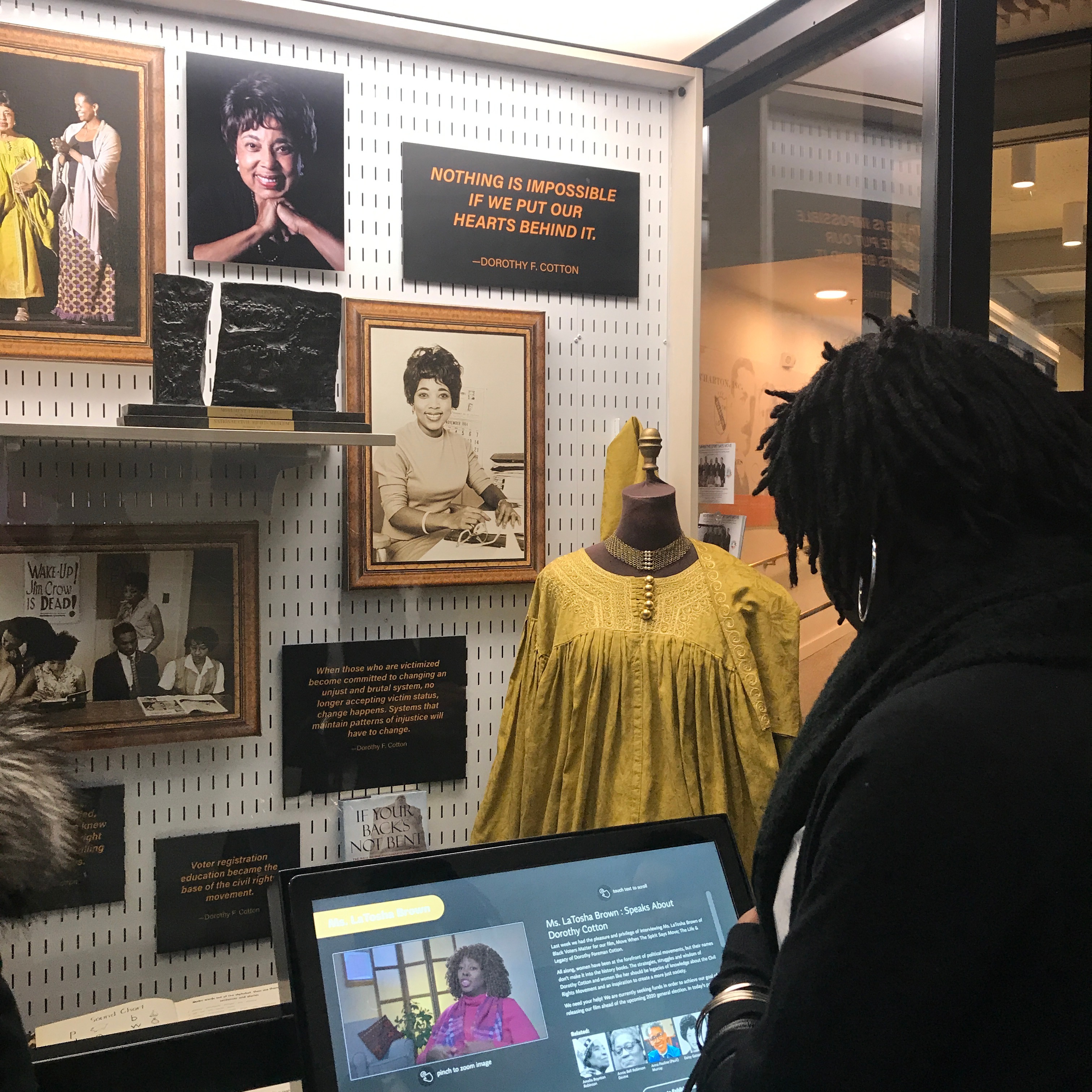 Sisters of Change exhibit at The History Center in Tompkins County - January 2020 